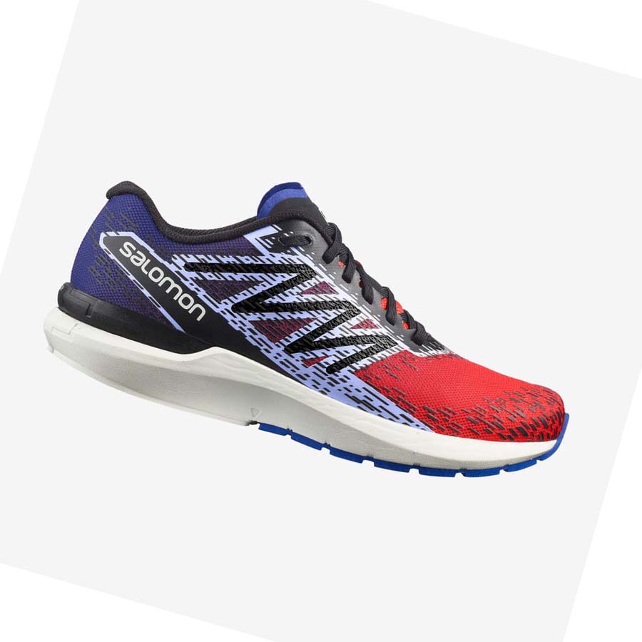 Salomon SONIC 5 BALANCE Erkek Koşu Ayakkabısı Kırmızı Mavi | TR 3466FDN